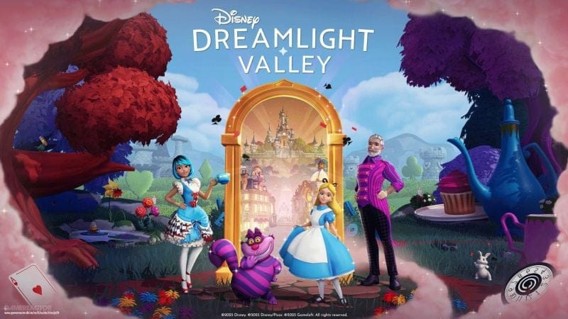 Disney Dreamlight Valley grandit avec le Royaume d'Alice au Pays des Merveilles à partir du 23 avril