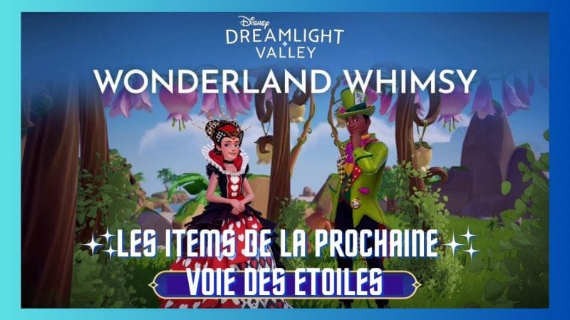 LES ITEMS DE LA PROCHAINE VOIE DES ETOILES JARDIN FANTASTIQUE ✨🌻🫖