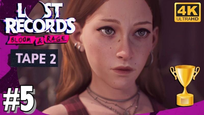 LOST RECORDS BLOOM & RAGE TAPE 2 Scène 1 à 4 TOUTES LES MÉMOIRES & TROPHÉES - 4K PS5 PRO