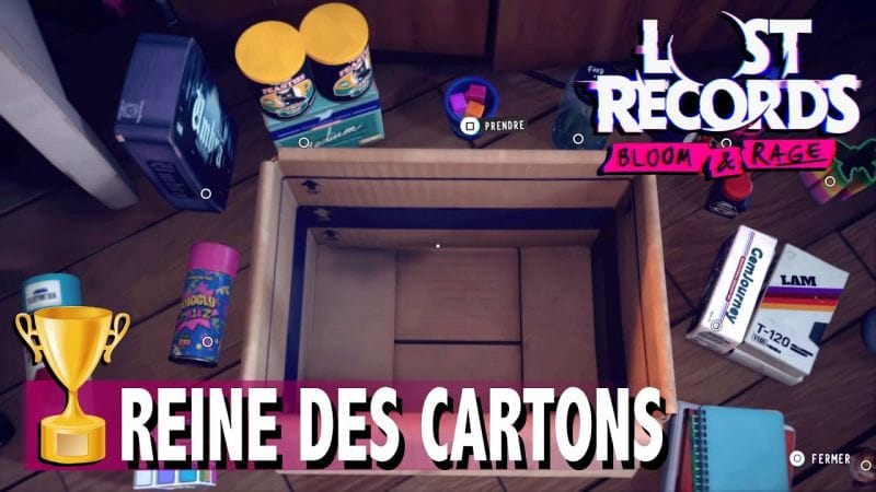 REINE DES CARTONS - FAITES VOTRE CARTON EN MOINS DE 3 MINUTES  TROPHÉE  LOST RECORDS BLOOM AND RAGE