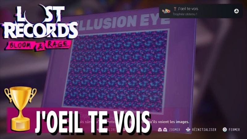 J'OEIL TE VOIS - RÉVÉLEZ TOUTES LES IMAGES DU LIVRE L'OEIL TROMPEUR - LOST RECORDS BLOOM AND RAGE