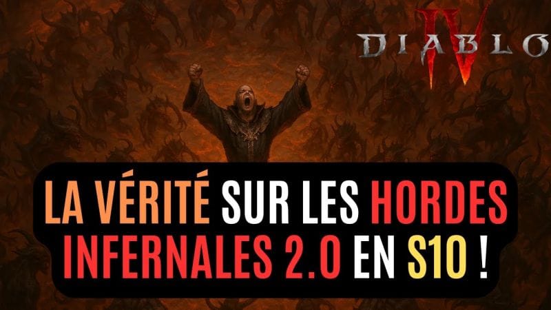 Les Hordes Infernales Peuvent Devenir Une Dinguerie En Saison 10 !