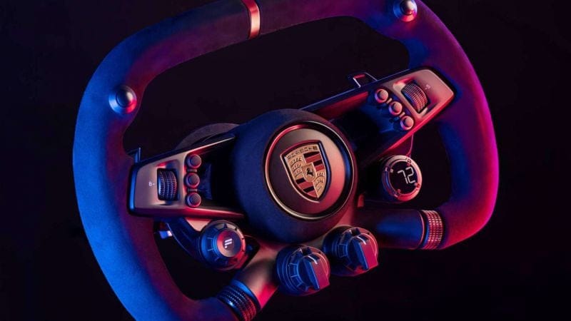 Un nouveau volant Fanatec inspiré par la Porsche Vision GT de Gran Turismo 7 - Playscope
