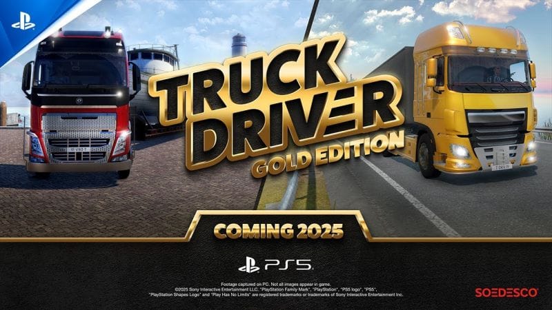 Truck Driver Gold Edition - Announcement Trailer | PS5 Games
