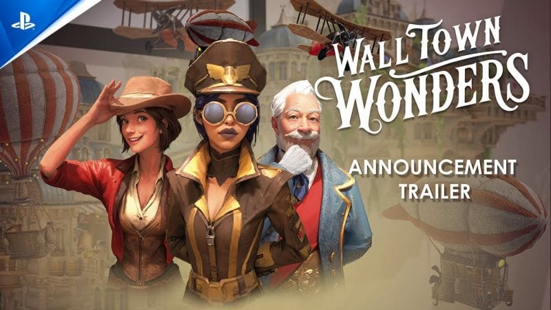 Wall Town Wonders - Announcement Trailer | PS VR2 Games