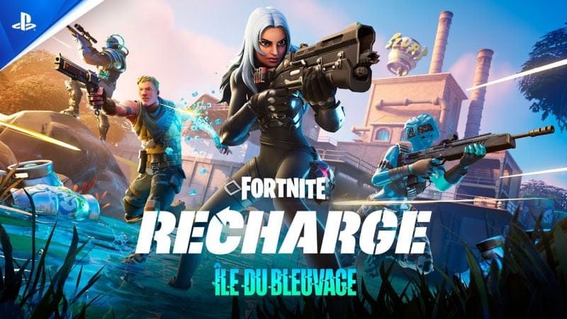 Fortnite - Recharge : Île du bleuvage - Trailer de gameplay | PS5, PS4