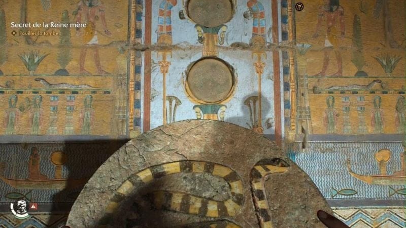 Indiana Jones et le Cercle Ancien - Énigme Tombe de la reine mère