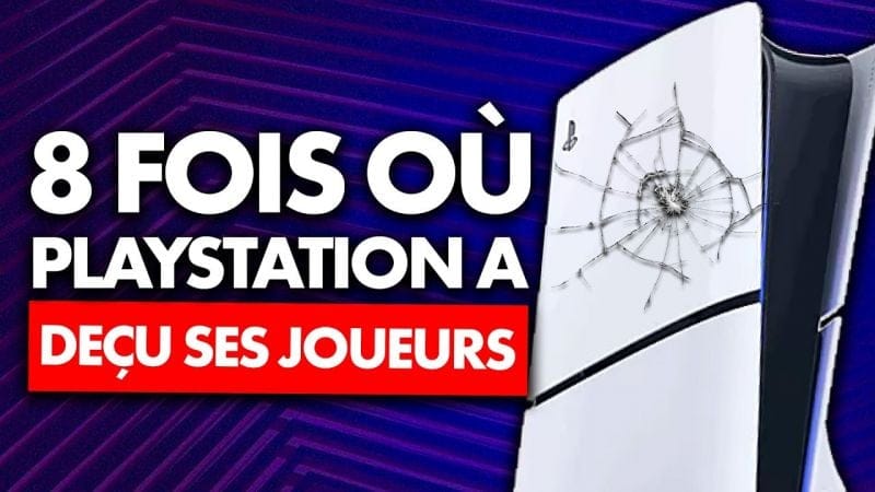 8 FOIS où PlayStation a DÉÇU ses joueurs ⛔️ Fermetures, Bad Buzz, Hausses de prix...