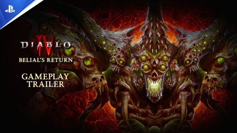 Diablo IV - Trailer de gameplay du retour de Bélial - VF | PS5, PS4