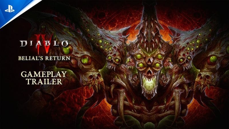 Diablo IV - Belial's Return Gameplay Trailer | PS5 & PS4 Games