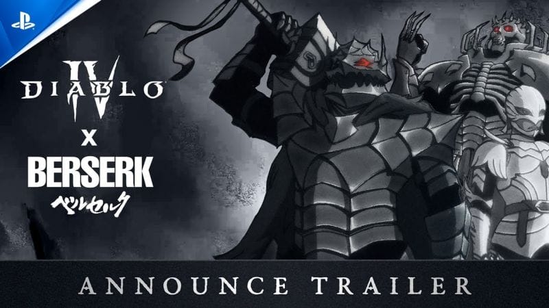 Diablo IV x Berserk - Animated Trailer | PS5 & PS4 Games