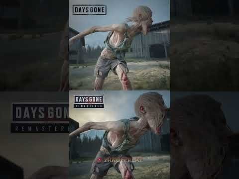 Days Gone Then and Now - Days Gone vs Days Gone Remastered