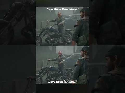 Days Gone 'Remastered' vs the Original #gaming #console #playstation #daysgone #remastered