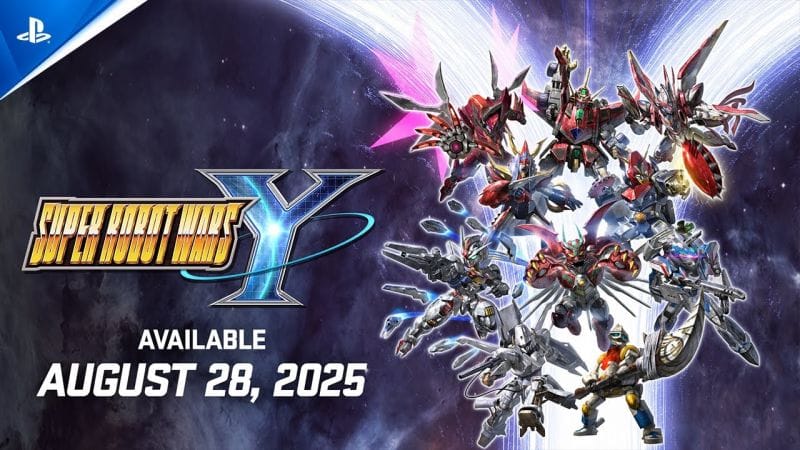 Super Robot Wars Y - Release Date Announcement Trailer | PS5 Games