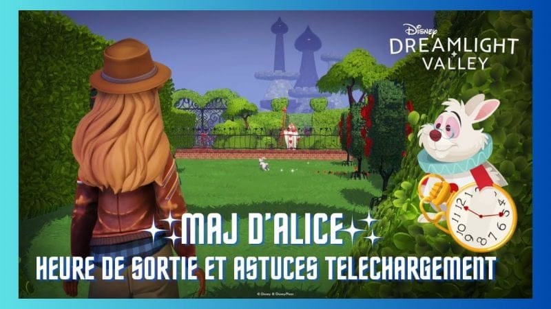 MAJ WONDERLAND WHIMSY ➡️ HEURE DE SORTIE ET ASTUCES POUR LA TÉLÉCHARGER 🐇🌻🫖