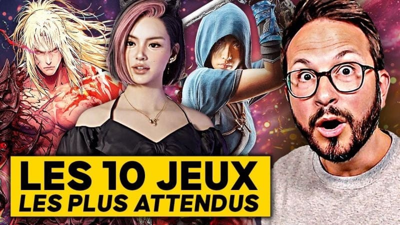 Les 10 JEUX VIDÉO les plus ATTENDUS sur PS5, Nintendo Switch, Xbox et PC 🌟 Mars 2025