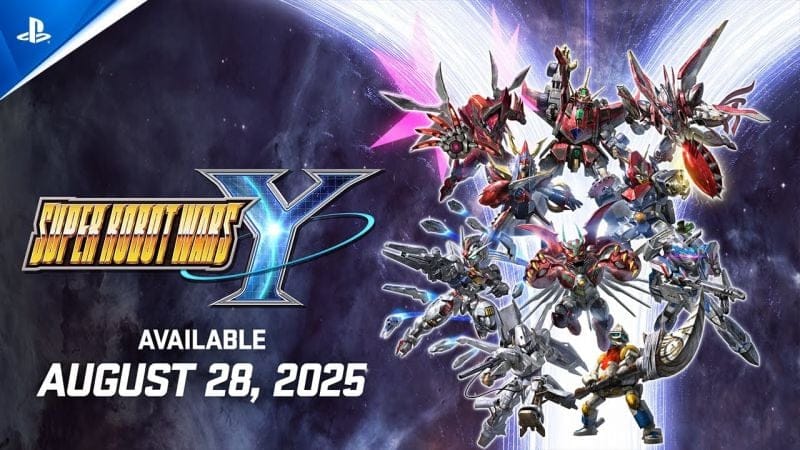 Super Robot Wars Y - Release Date Announcement Trailer | PS5 Games