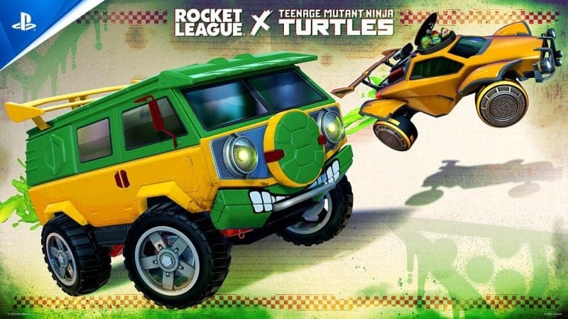Rocket League - Teenage Mutant Ninja Turtles Trailer | PS5 & PS4 Games