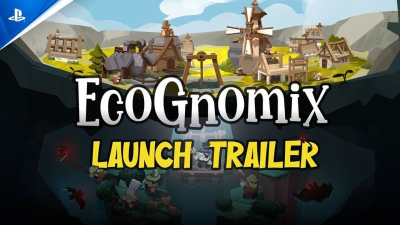 EcoGnomix - Launch Trailer | PS5 & PS4 Games