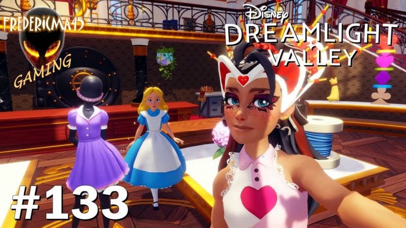Disney Dreamlight Valley [FR] Chat de Cheshire - Quête n°1 : Mannequin Maniaque #133