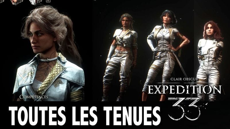 TOUTES LES TENUES / BATTRE GRANDIS à la MODE GARE DE MONOCO - CLAIR OBSCUR EXPEDITION 33