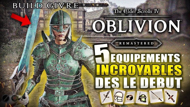 The Elder Scrolls 4 Oblivion: 5 Equipements INCROYABLES à Débloquer dès le Début ! (Build Givre...)