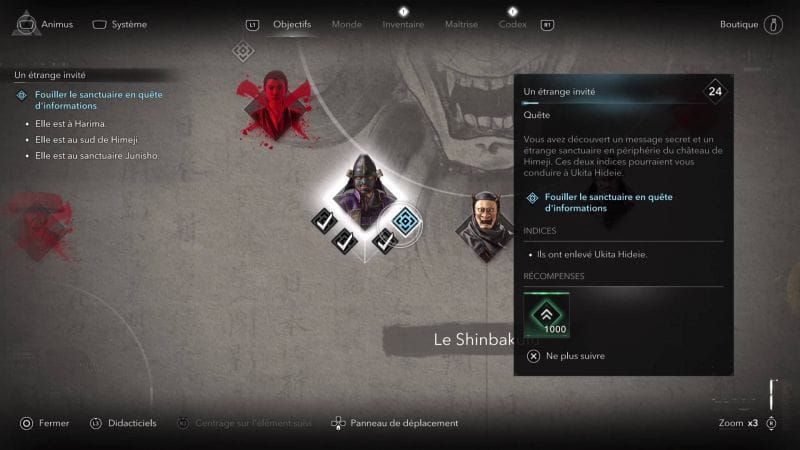 Un étrange invité | Soluce Assassin's Creed Shadows