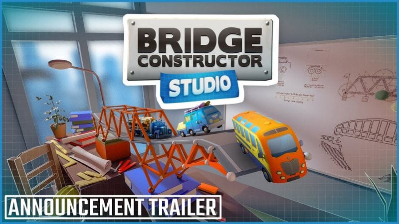 Bridge Constructor Studio : Le puzzle game de ClockStone Studio et Headup arrivera l'été prochain sur PC et consoles