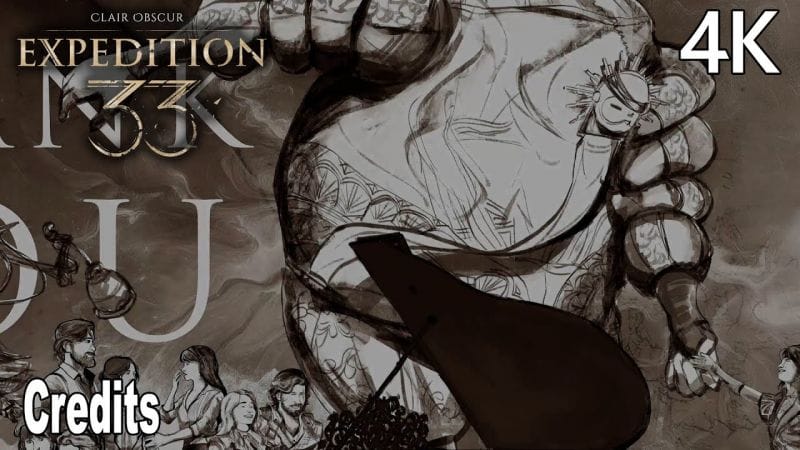 Clair Obscur Expedition 33 Credits 4K