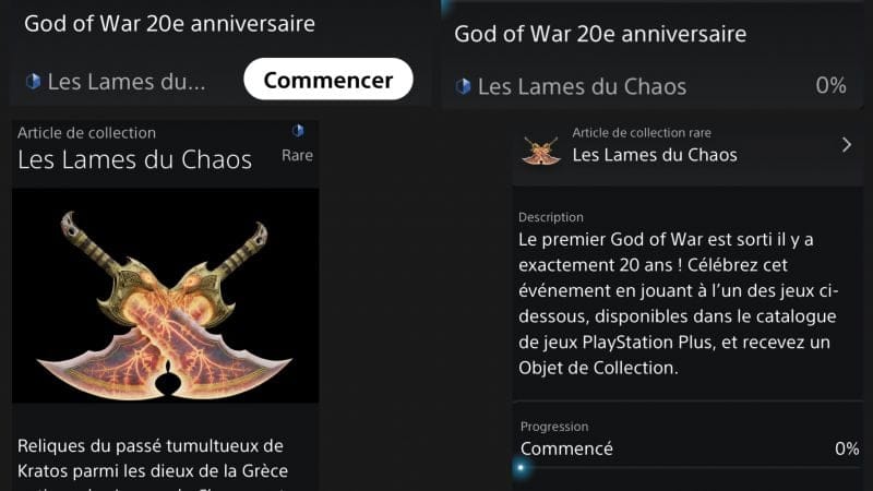 25 eme aniversaire de GoW je comptais les continuer tous