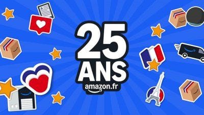 BON PLAN : Amazon.fr casse les prix pour ses 25 ans avec un code promo à utiliser très vite