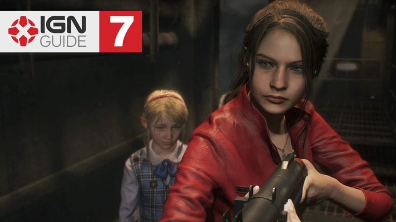 Resident Evil 2 Remake Second Run Walkthrough - Parking Garage and Police Station (Part 7)