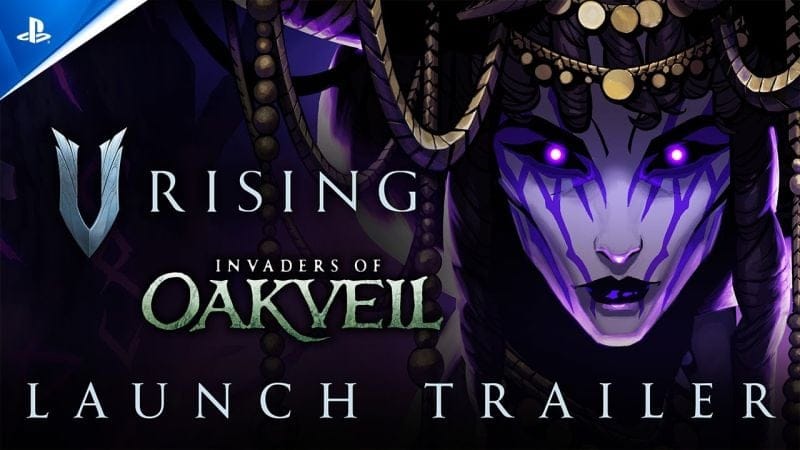 V Rising - Invaders of Oakveil Launch Trailer | PS5 Games