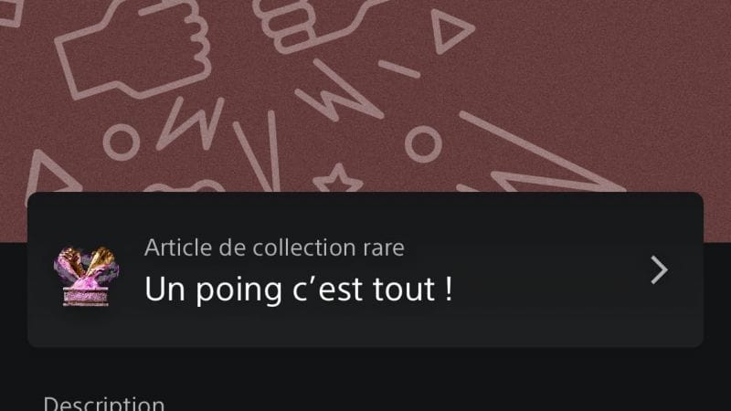 Un bel OVVV gants de boxe faut juste lancer