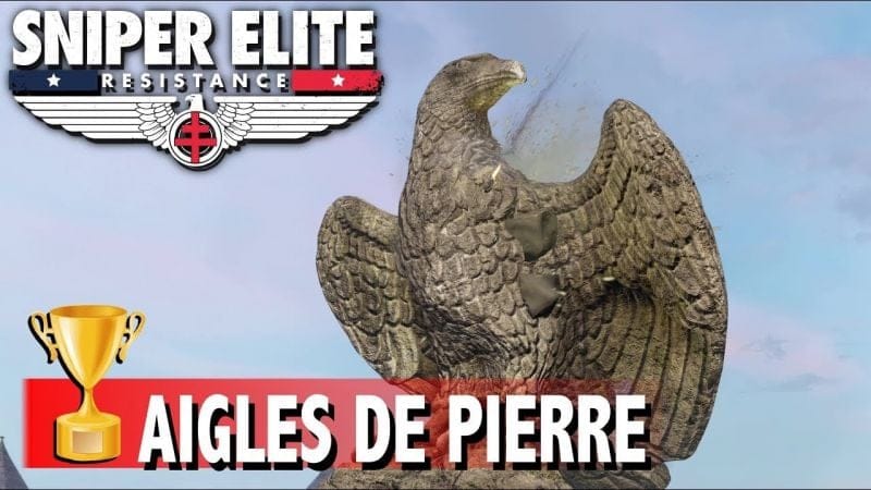 OPÉRATION BOMBES VOLANTES - TOUS LES AIGLES DE PIERRE x3 - SNIPER ELITE RESISTANCE