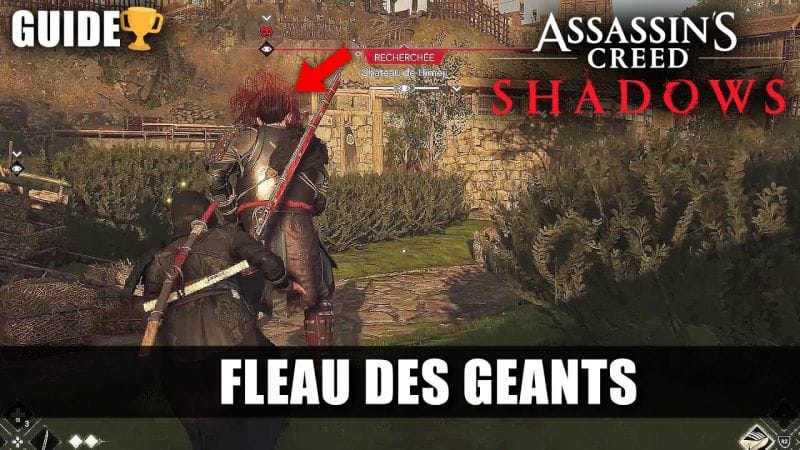 Assassin's Creed Shadows: 🏆 Fléau des Géants (Guide Trophées Succès) Tuer un gardien un seul coup