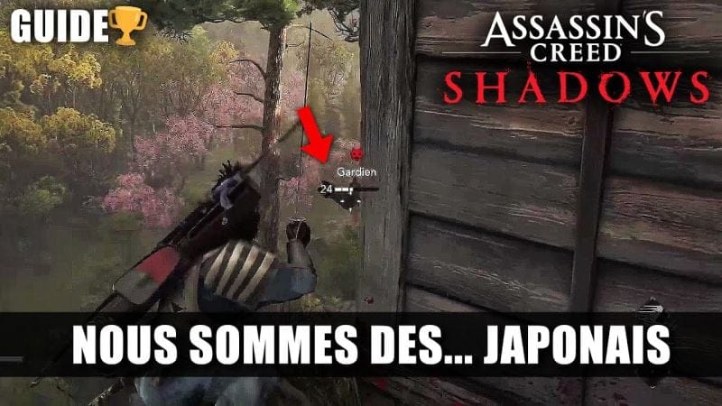 Assassin's Creed Shadows: 🏆 Nous sommes des Japonais (Guide Trophées Succès) Coup de Pied