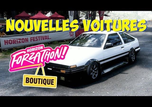 Nouvelle boutique Forzathon - Forza PS5