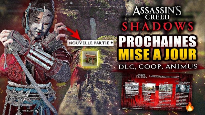 Assassin's Creed Shadows : DLC, Futur MAJ, New Game + et Coop/PVP ! Les Plans d'Ubisoft !