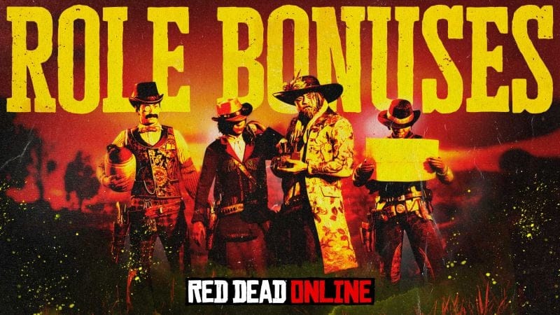 Bonus de taille pour tous les rôles spécialisés dans Red Dead Online - Rockstar Games