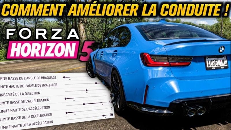 FORZA HORIZON 5 : COMMENT AMÉLIORER LA CONDUITE DU JEU !