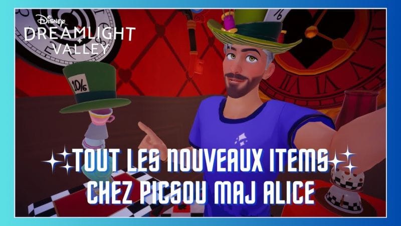TOUT LES NOUVEAUX ITEMS CHEZ PICSOU DE LA MAJ D’ALICE ✨🐇🌻