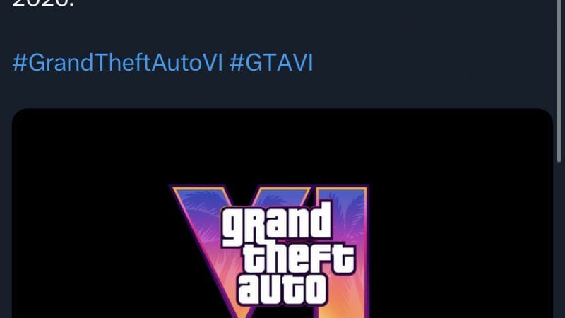 GTA VI sortira le 26/05/2026