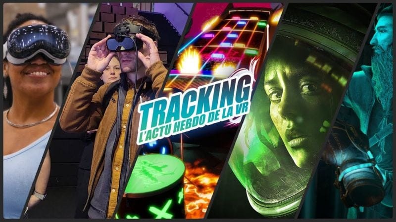 Tracking L'actu VR #256 : Mod VR Alien Isolation, Smash Drums sur PSVR 2, MeganeX, Concours Protas..