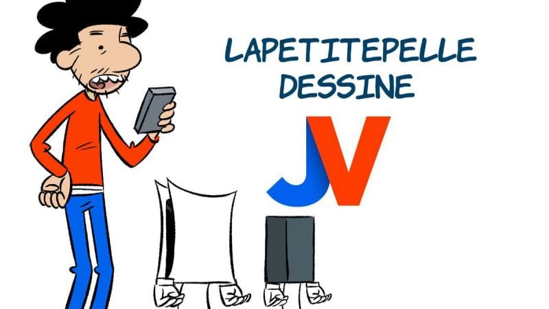 In"console"able, la baisse des ventes des plateformes de jeu se poursuit… - LaPetitePelle dessine Jeuxvideo.com N°574