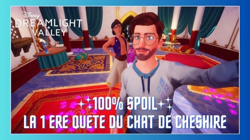 100% SPOIL : LA 1 ère QUETE D’AMITIÉ DU CHAT DE CHESHIRE GRABUGE MOBILIER 🩷💜🐈