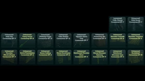 Engrams niveau 20