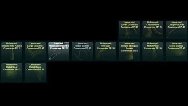 Engrams niveau 35