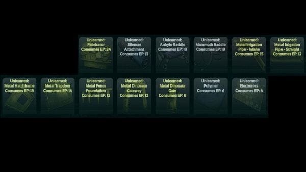 Engrams niveau 40