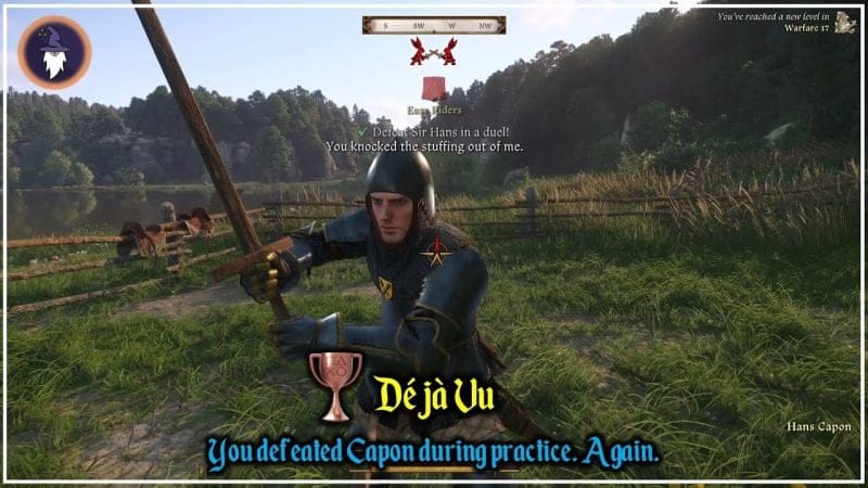 KINGDOM COME DELIVERANCE 2 | TROPHY - DEJA VU [You defeated Capon during practice. Again]